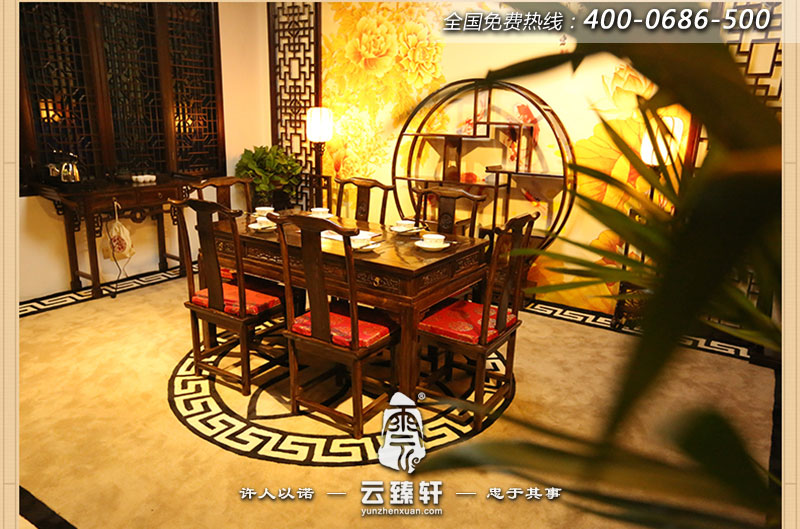 茶館裝飾壁畫效果圖